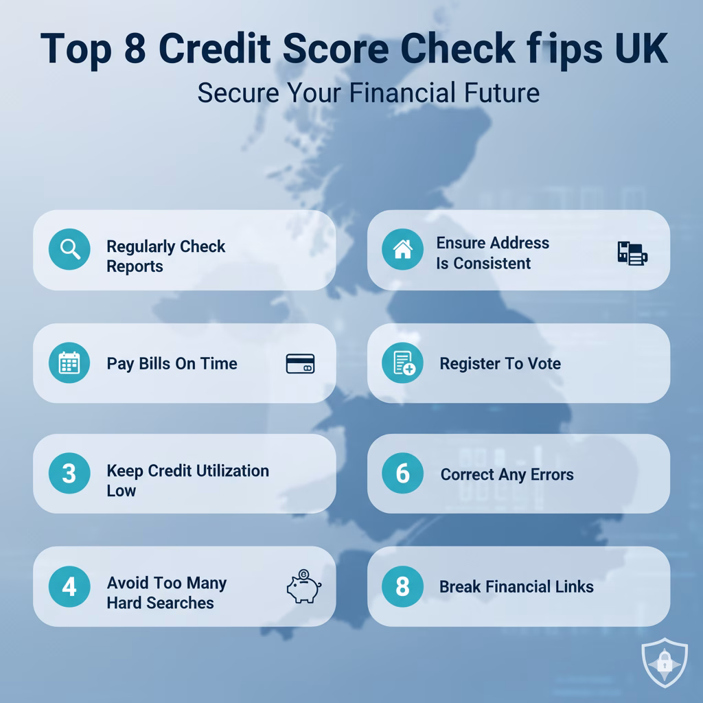 Top 8 Credit Score Check Tips for the UK